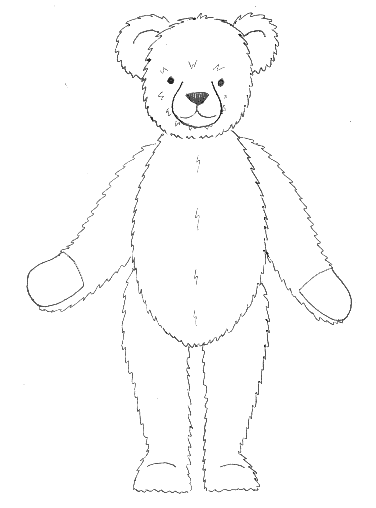 finitions du dessin du nounours