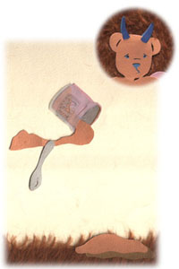 Gentillesse jette le pot de miel à Boulou