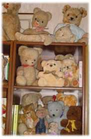 nounours sur etagere