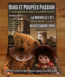 tract pour le salon Ours et Poupees Passion